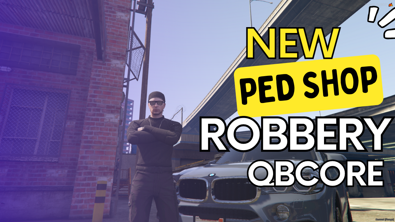 Qbcore New Ped Shop Robbery System For Gta V Fivem Game Server Fivem