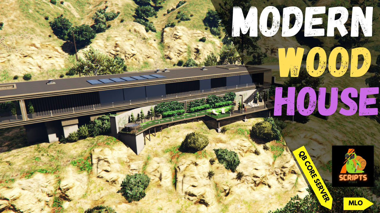 Moden Wood House MLO | Ymaps| New Morden House | FiveM Modes |