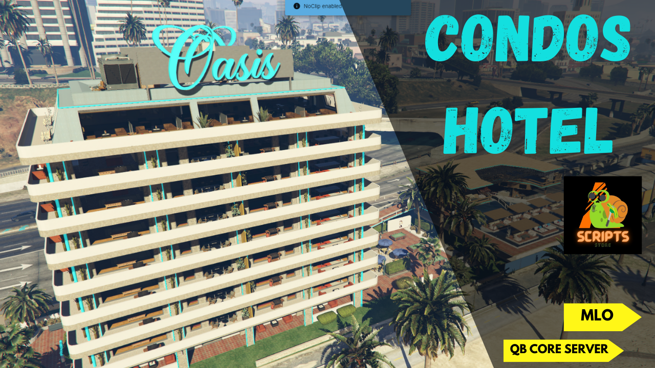 Condos Hotel MLO | YMAPS | QBCORE SERVER | HOTEL MLO