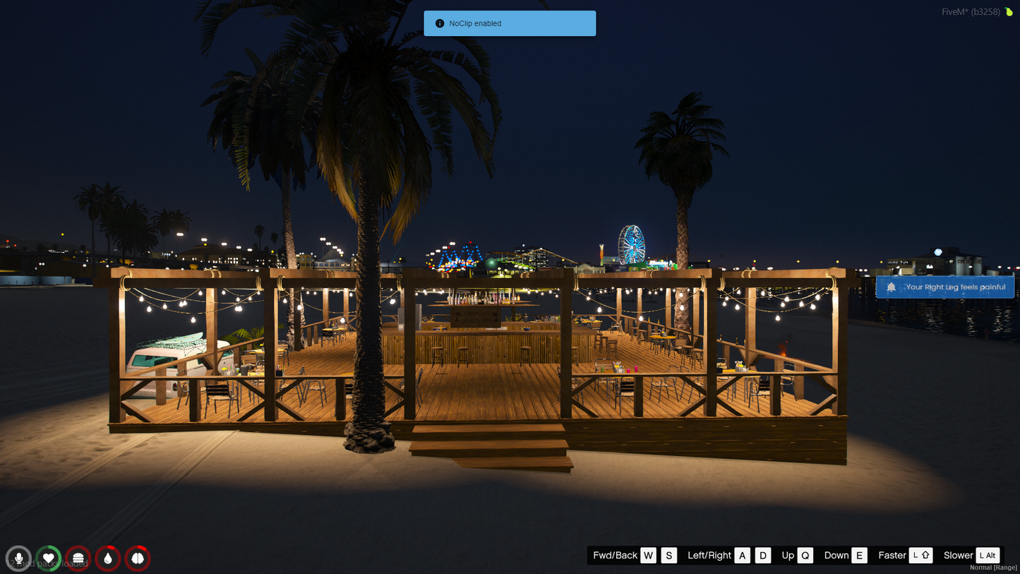 BEACH BAR MLO | FIVEM QBCORE SERVER | YMAPS | RESTURENT MLO