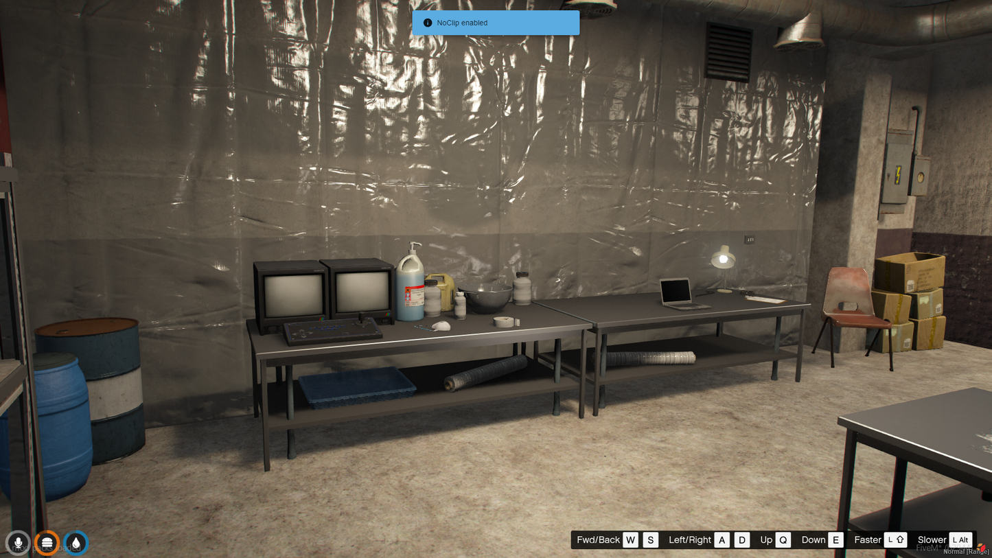 Drug Lab Interior MLO For GTAV FIVEM QB CORE SERVER | HIDEOUT PLACE |HIDDEN METH LAB
