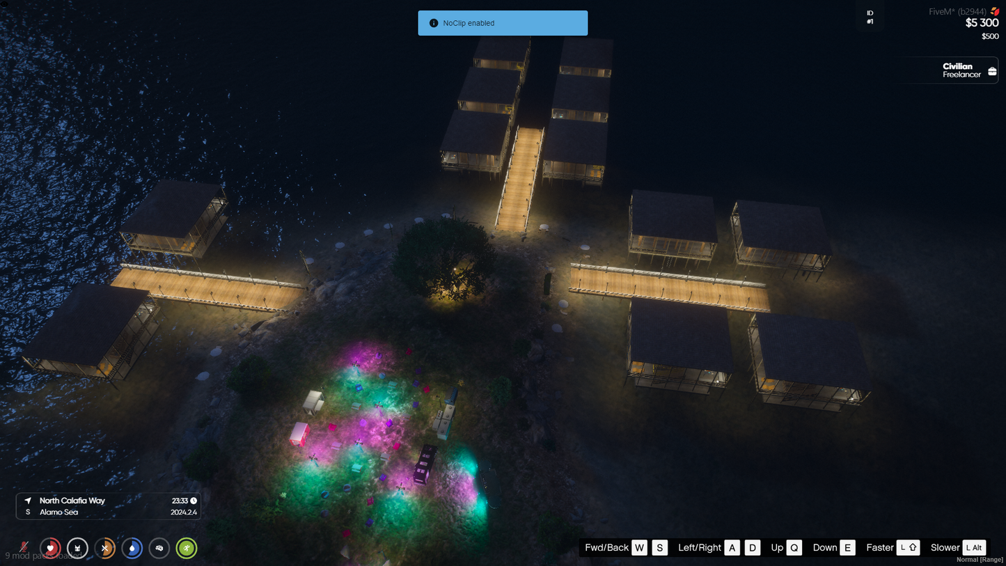 QUA LAKE HOUSES MLO FOR GTAV FIVEM QBCORE SERVER | PARTY AREA | BOAT RIDE AREA & PARTY AREA MLO