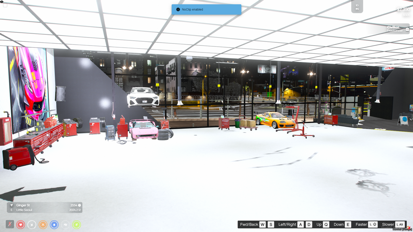 Machine Building Interior For FiveM QBCore Server | Machine MLO