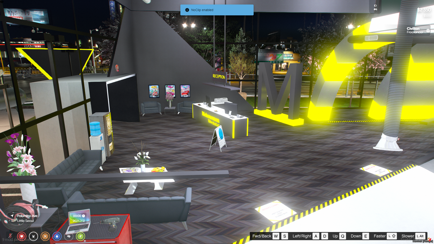 Machine Building Interior For FiveM QBCore Server | Machine MLO