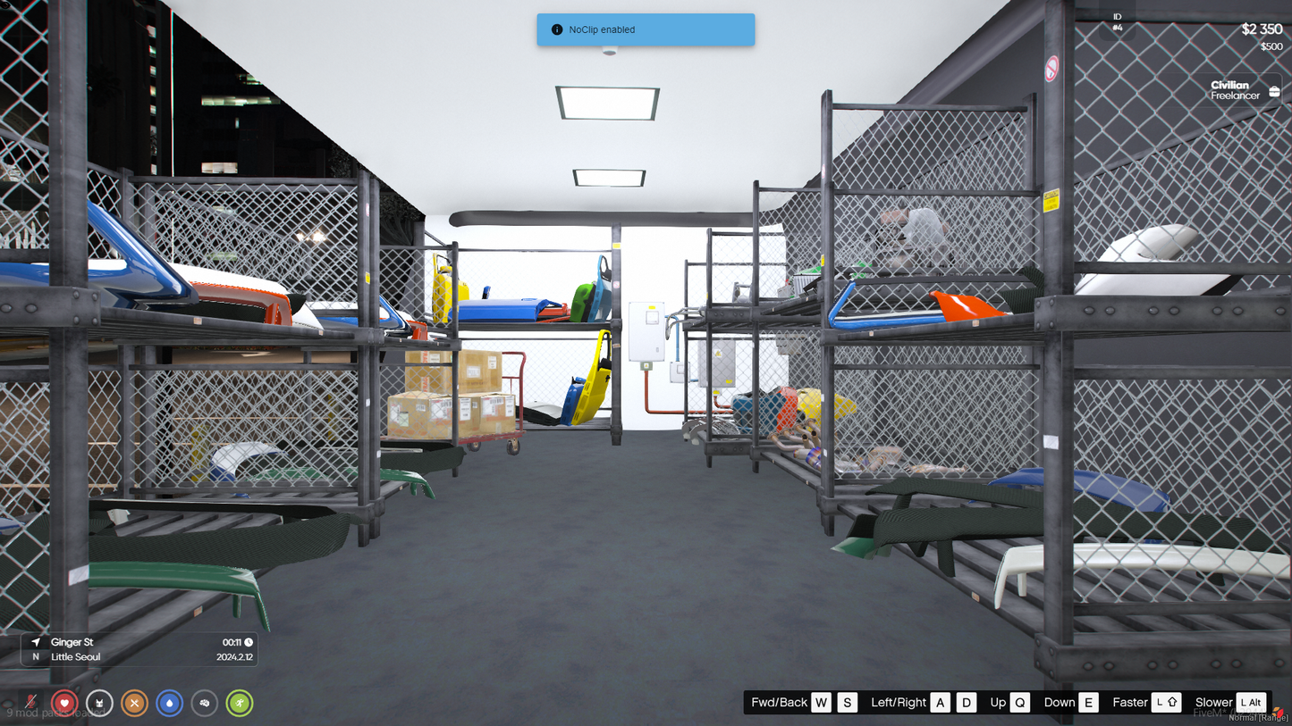 Machine Building Interior For FiveM QBCore Server | Machine MLO