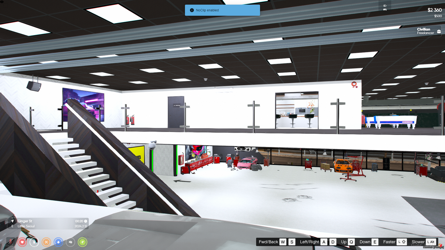 Machine Building Interior For FiveM QBCore Server | Machine MLO