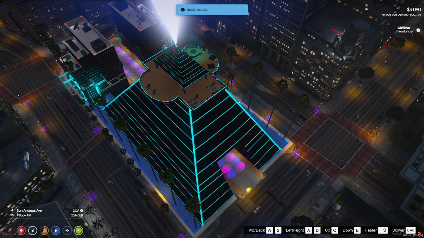 Pyramid Casino Legion Sqaure MLO FiveM | RESTAURANT MLO