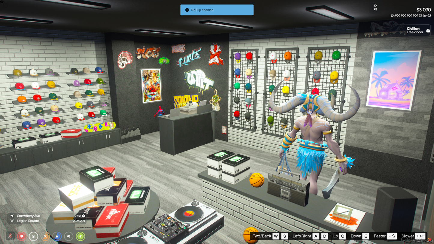 Pyramid Casino Legion Sqaure MLO FiveM | RESTAURANT MLO