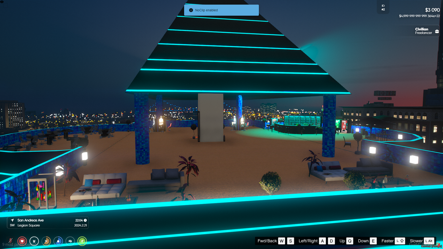 Pyramid Casino Legion Sqaure MLO FiveM | RESTAURANT MLO