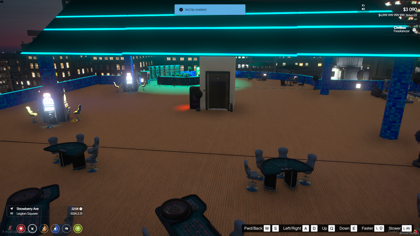 Pyramid Casino Legion Sqaure MLO FiveM | RESTAURANT MLO
