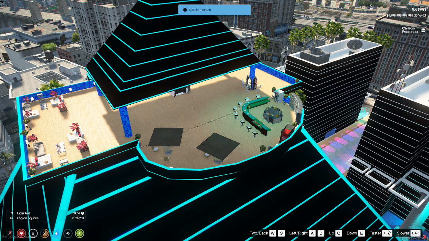 Pyramid Casino Legion Sqaure MLO FiveM | RESTAURANT MLO