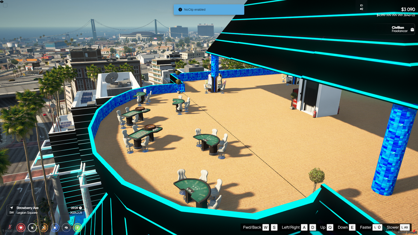 Pyramid Casino Legion Sqaure MLO FiveM | RESTAURANT MLO