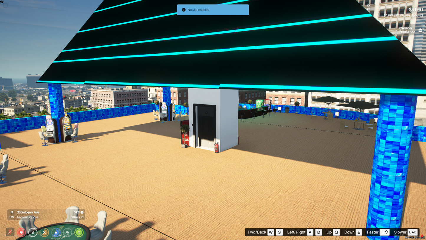 Pyramid Casino Legion Sqaure MLO FiveM | RESTAURANT MLO
