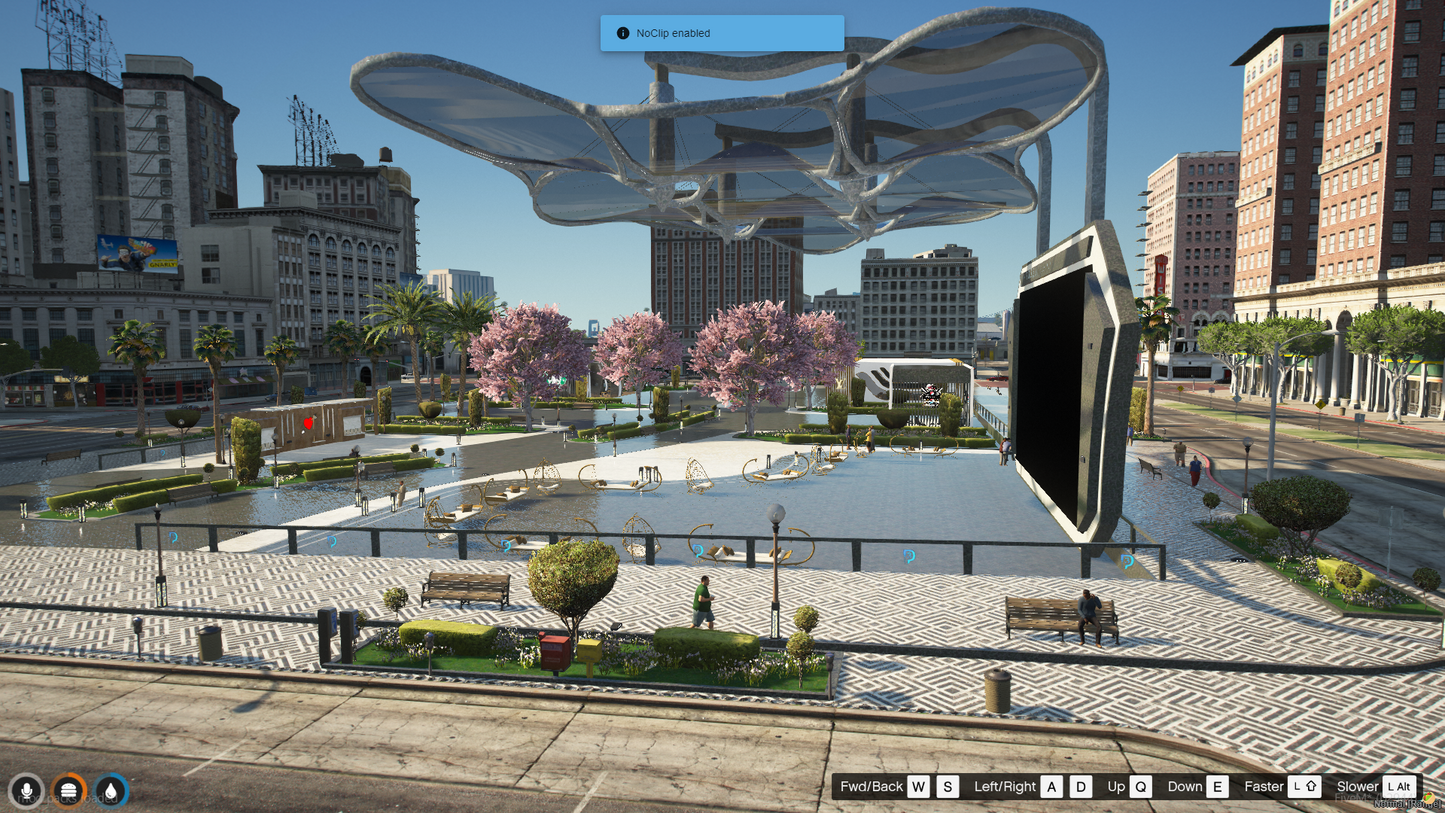 3D Market Legion Square MLO For GTAV FiveM QBCore Server | Shpping Mall