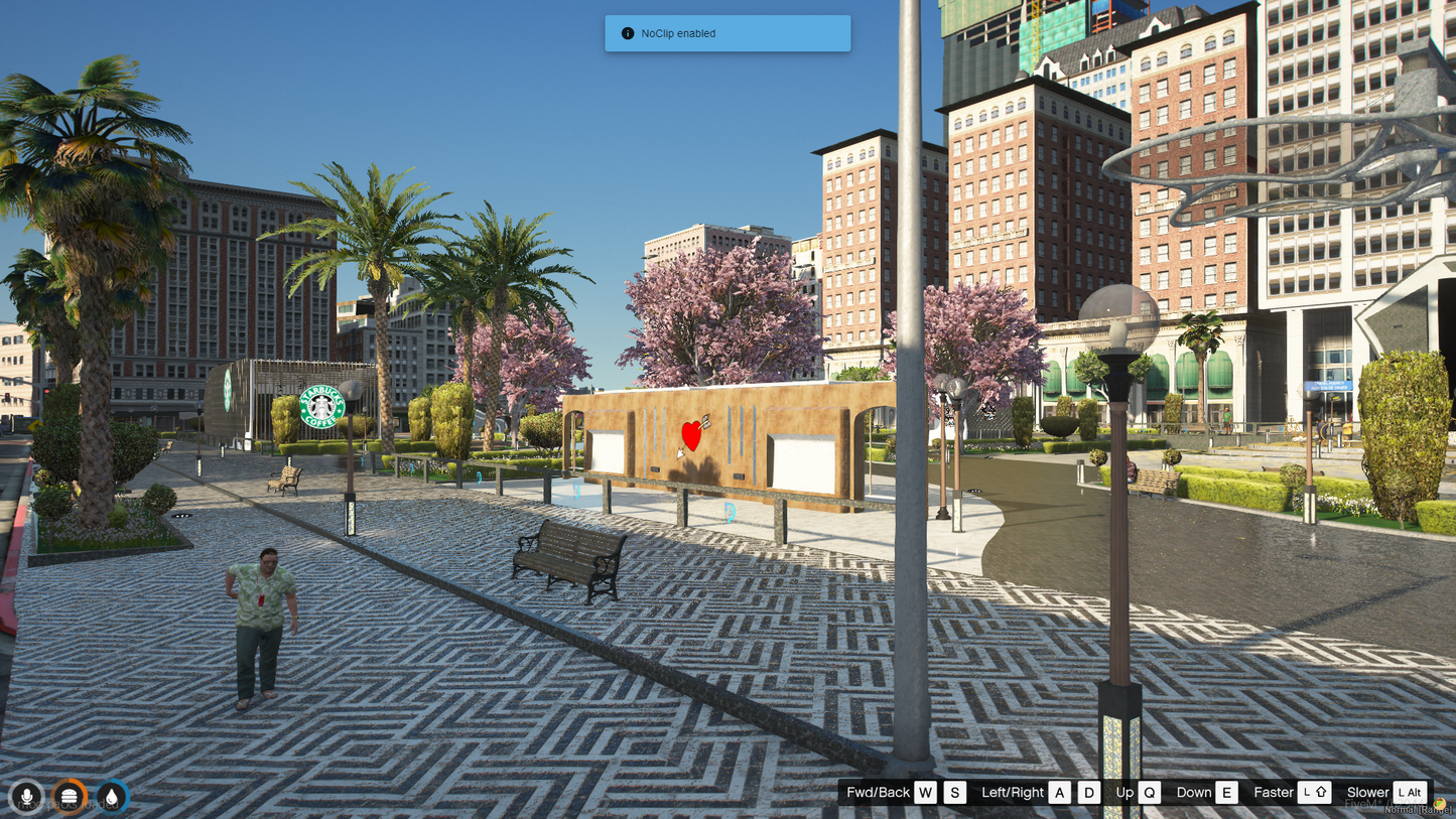 3D Market Legion Square MLO For GTAV FiveM QBCore Server | Shpping Mall