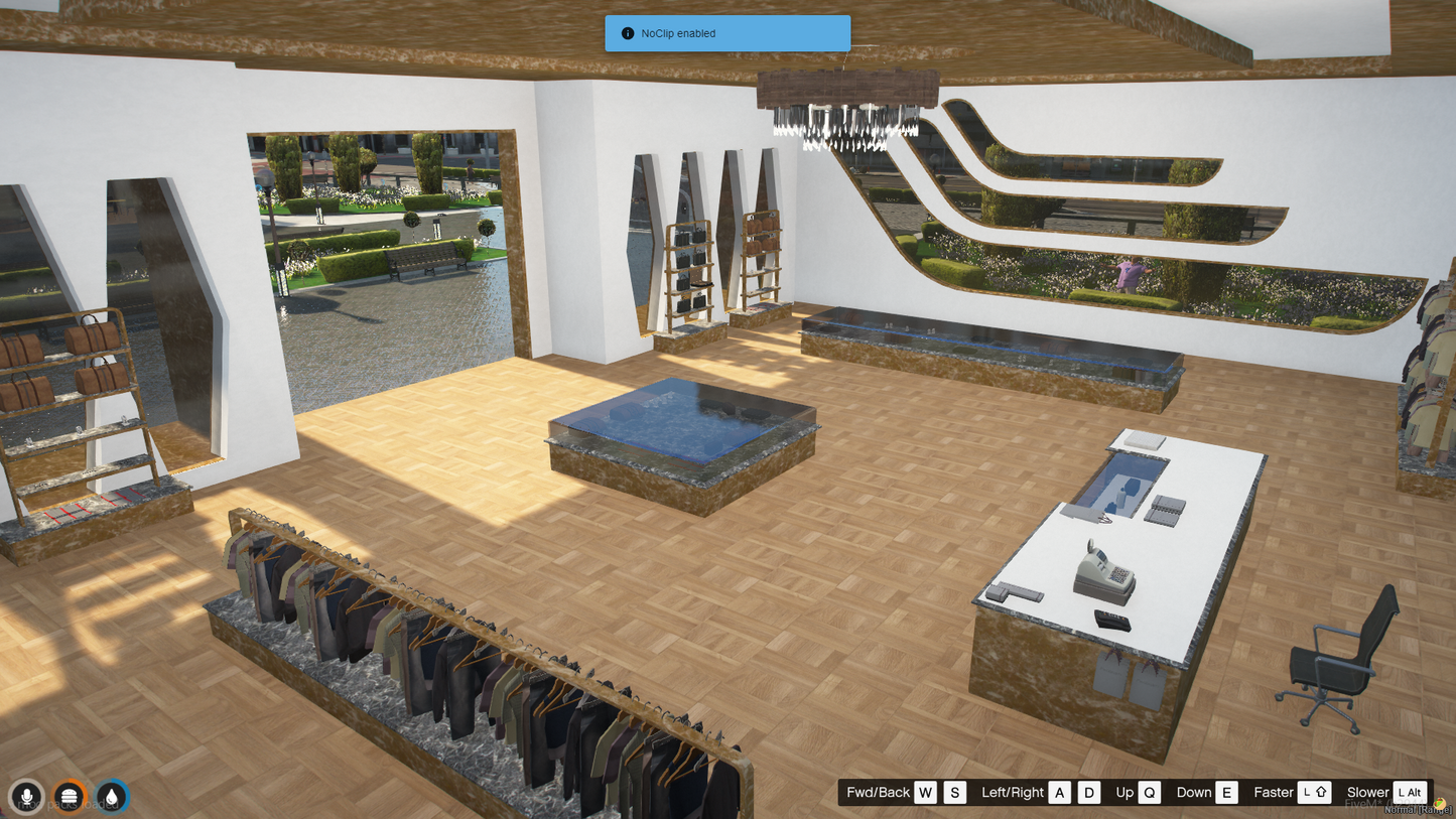 3D Market Legion Square MLO For GTAV FiveM QBCore Server | Shpping Mall