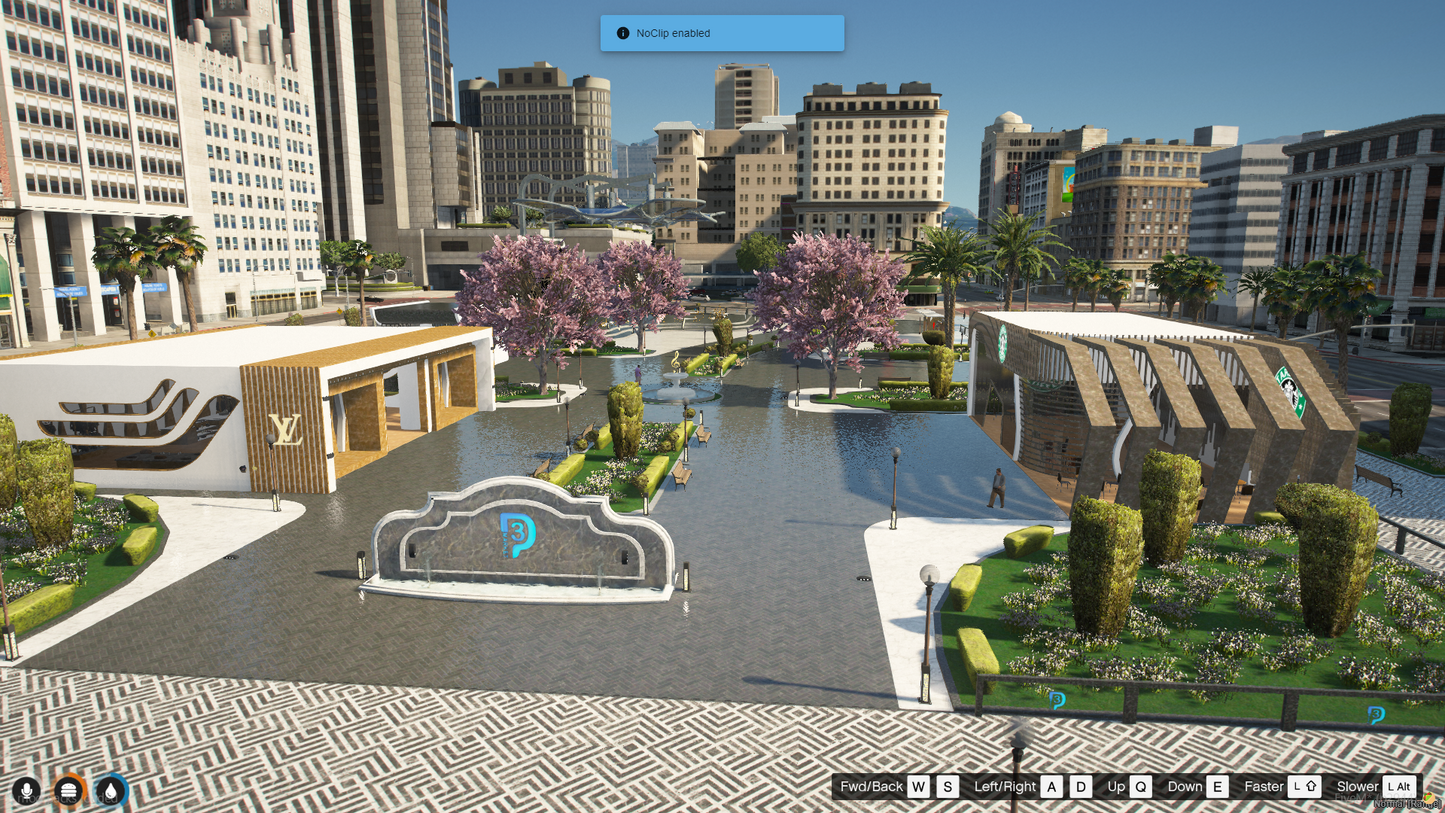3D Market Legion Square MLO For GTAV FiveM QBCore Server | Shpping Mall
