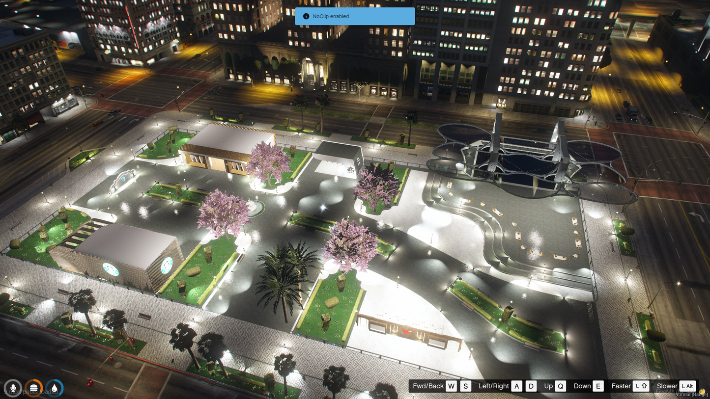 3D Market Legion Square MLO For GTAV FiveM QBCore Server | Shpping Mall