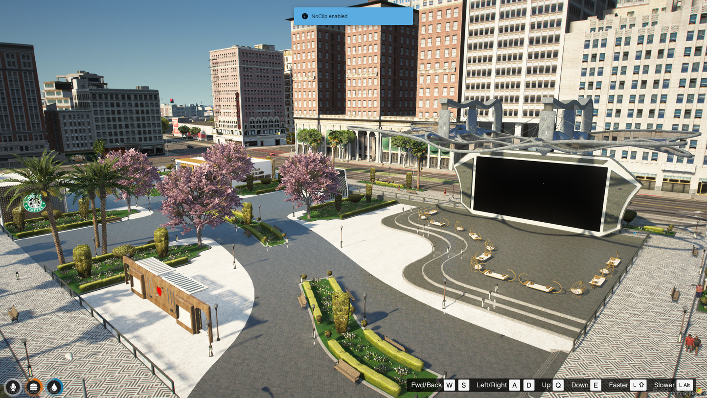 3D Market Legion Square MLO For GTAV FiveM QBCore Server | Shpping Mall