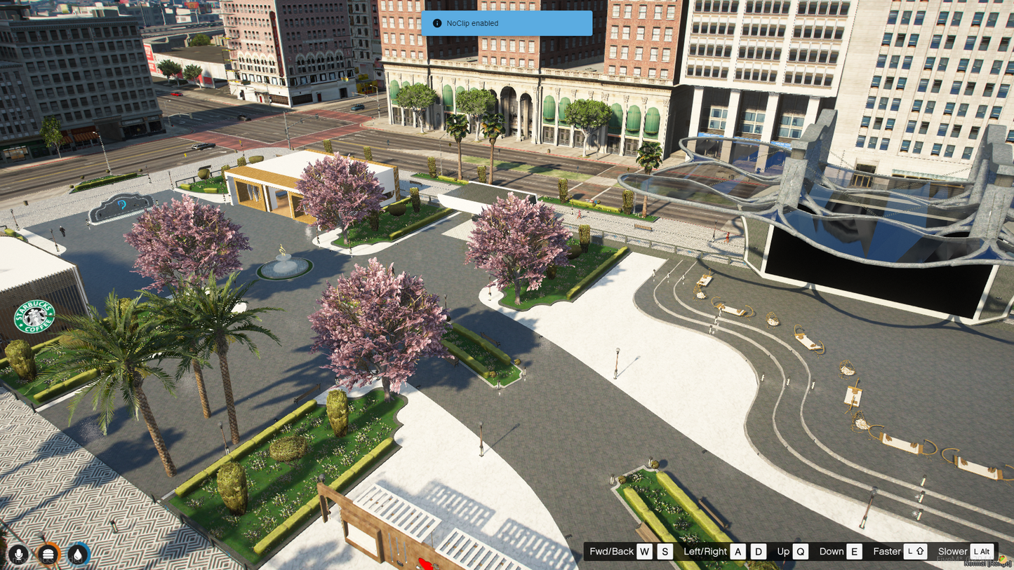 3D Market Legion Square MLO For GTAV FiveM QBCore Server | Shpping Mall