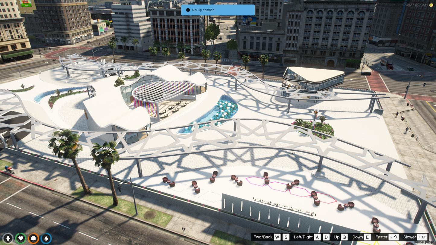 Morden Party Shpping Mall For GTAV FiveM QBCore Server Legon Square