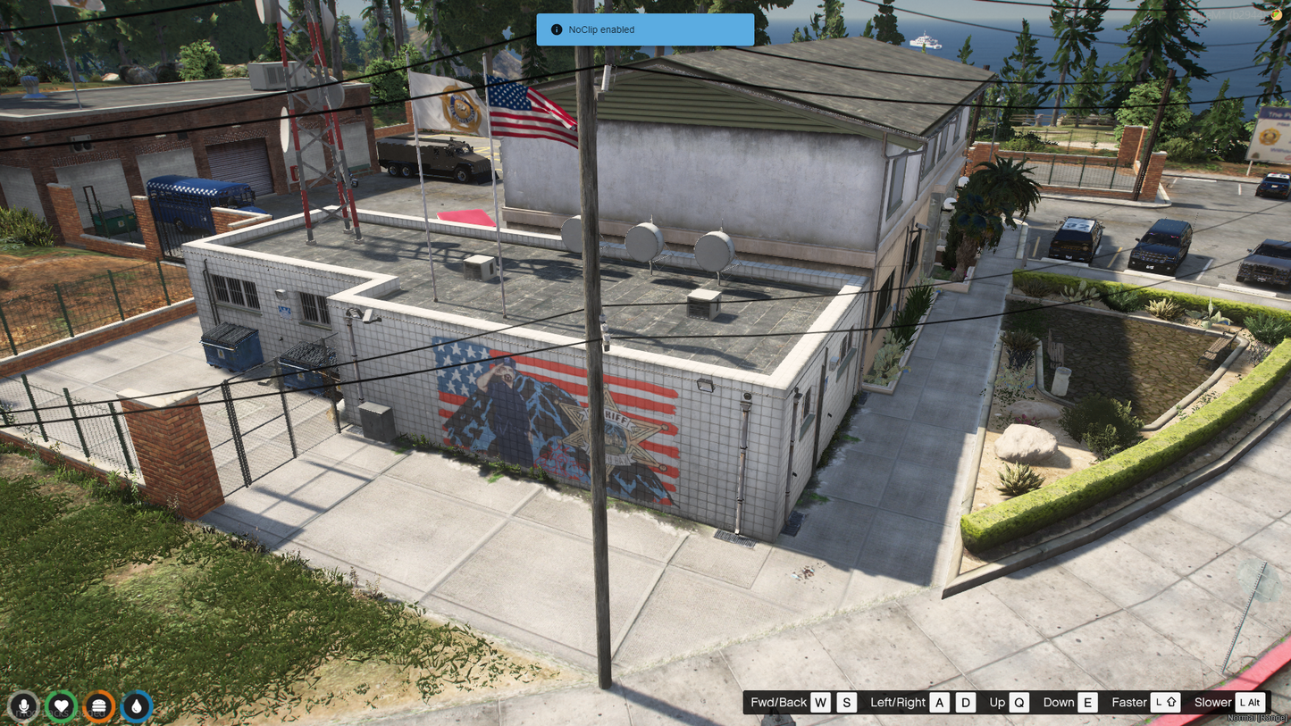 Paleto Bay Police Department MLO For GTAV FiveM QBCore Serve | Sheriff's Department
