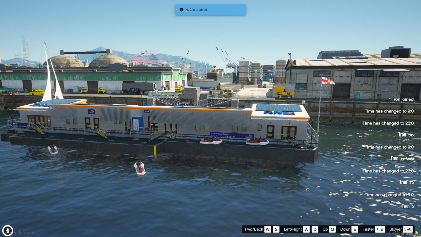 RNLI New Tower Lifeboat Station MLO FOR GTAV FIVEM QBCORE SERVER