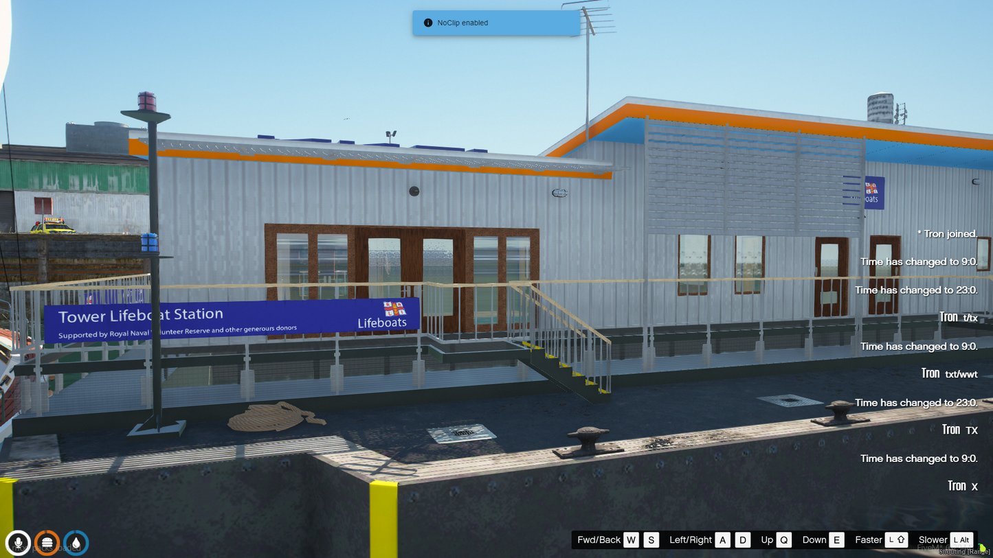 RNLI New Tower Lifeboat Station MLO FOR GTAV FIVEM QBCORE SERVER