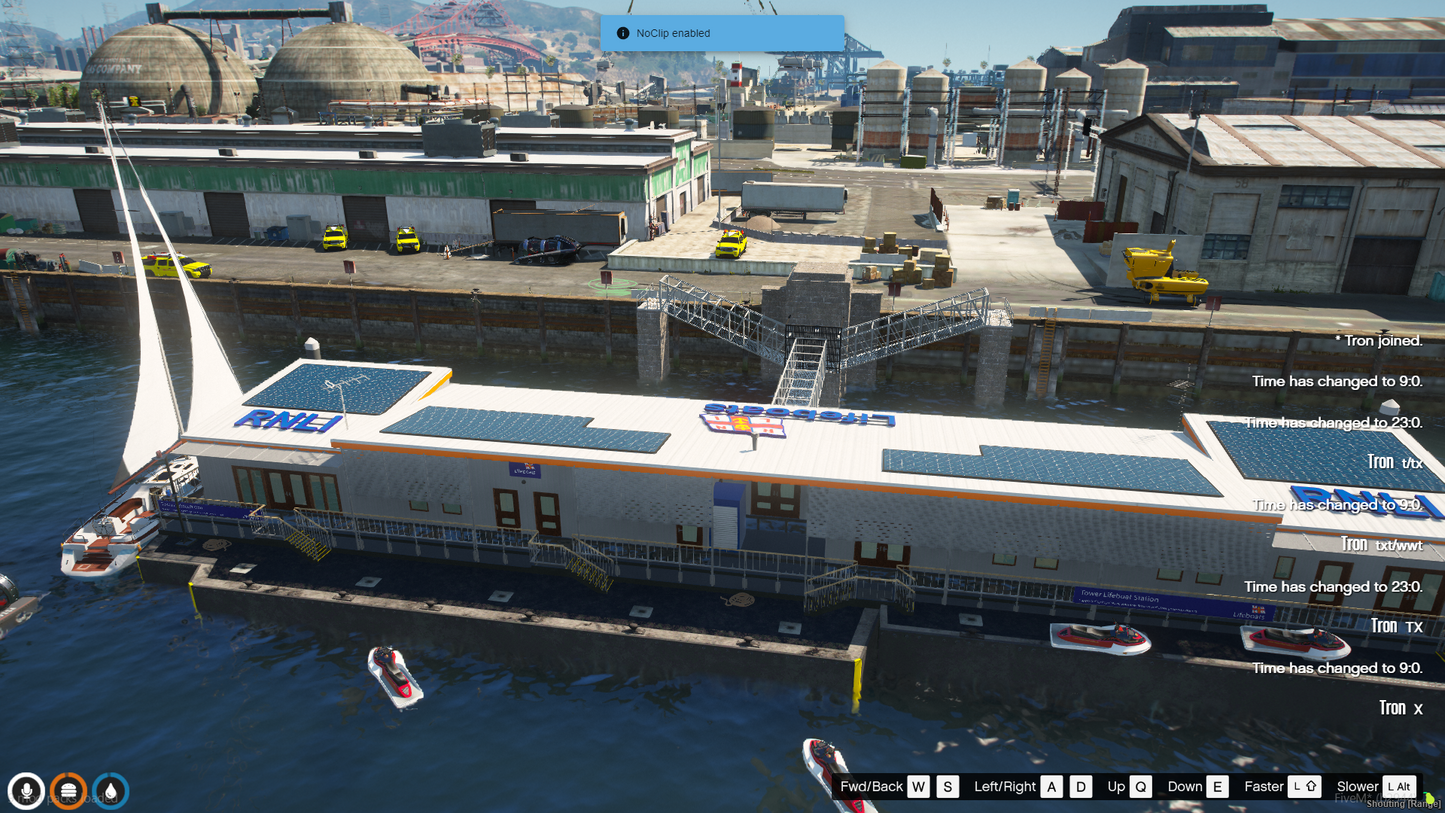 RNLI New Tower Lifeboat Station MLO FOR GTAV FIVEM QBCORE SERVER