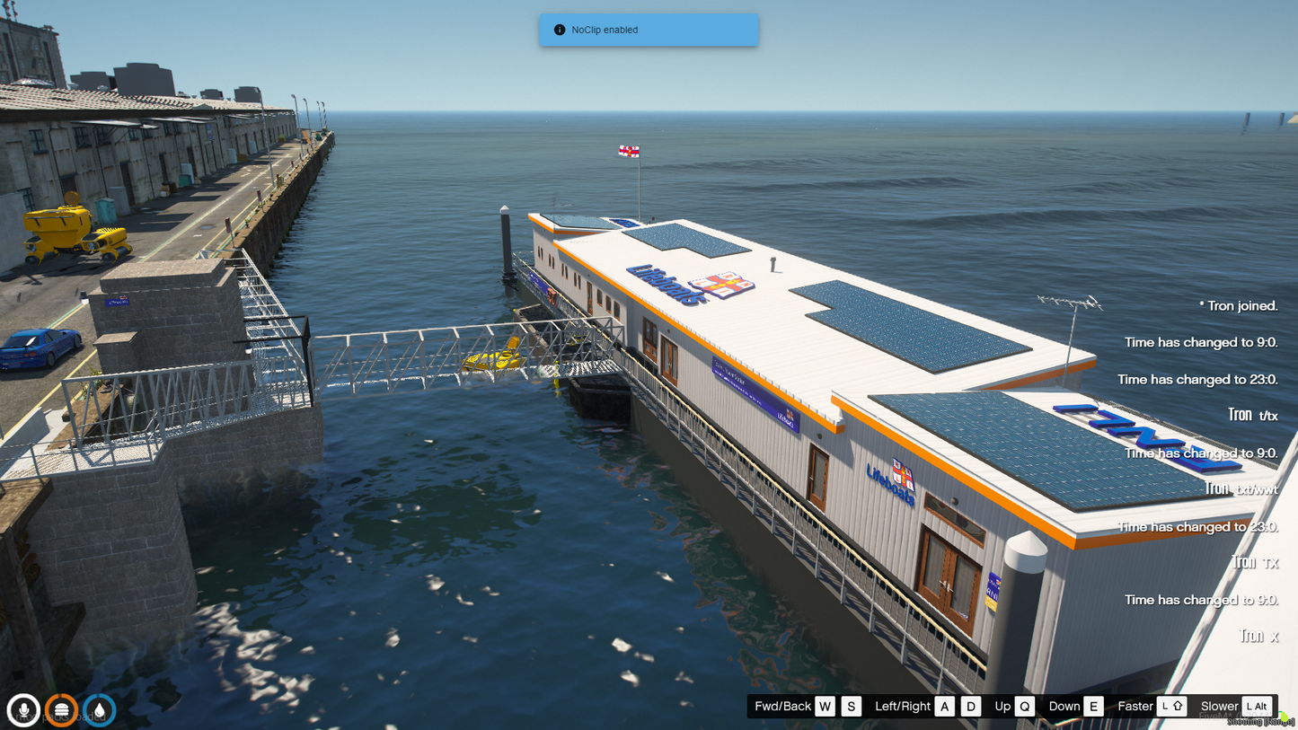 RNLI New Tower Lifeboat Station MLO FOR GTAV FIVEM QBCORE SERVER
