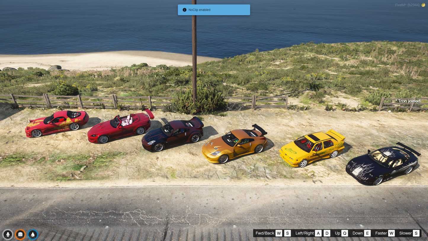 Fast and Furious Car Collection MLO Pack For GTAV FIVEM QB CORE SERVER | Car Pack MLO Collection