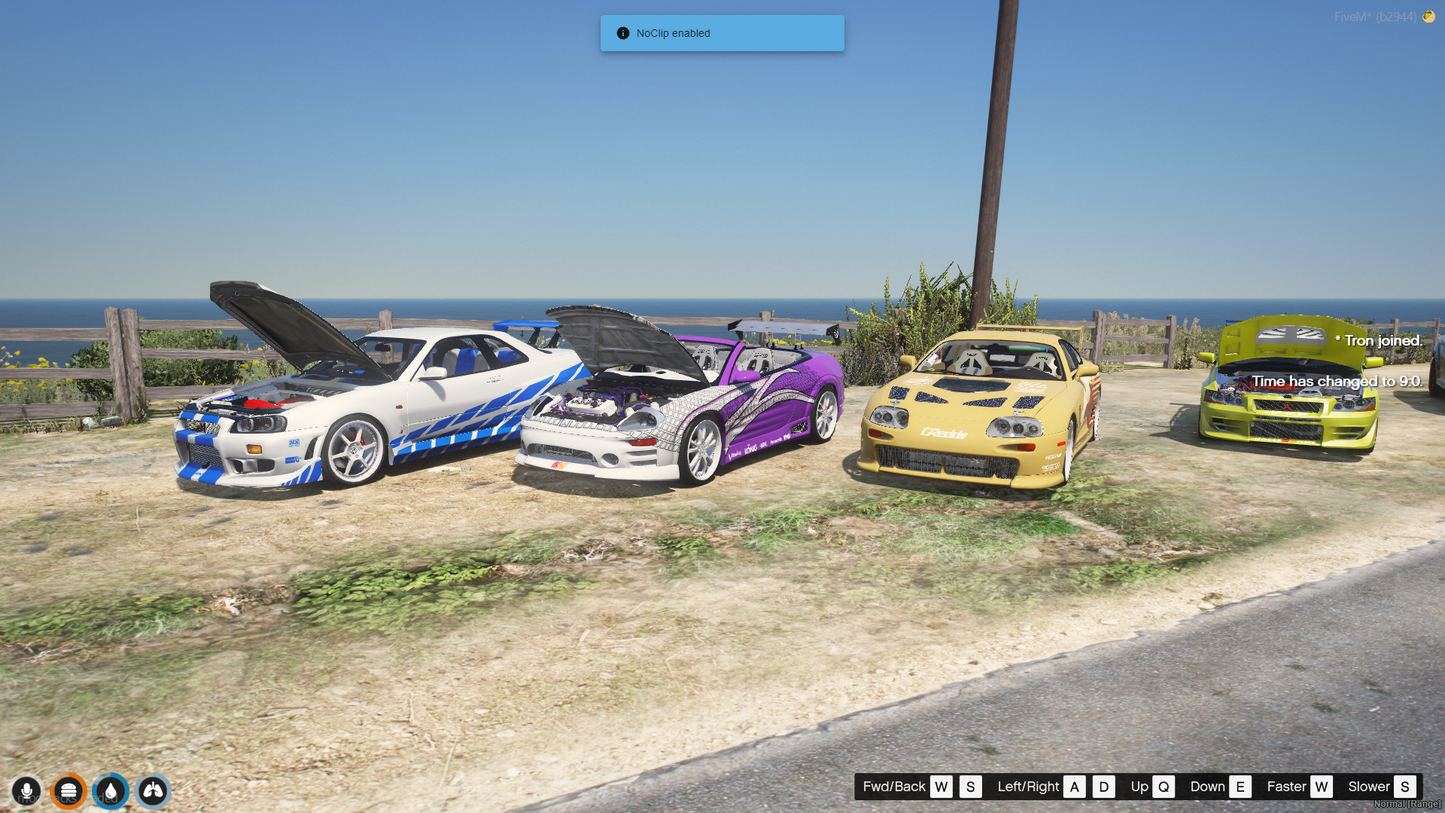 Fast and Furious Car Collection MLO Pack For GTAV FIVEM QB CORE SERVER | Car Pack MLO Collection