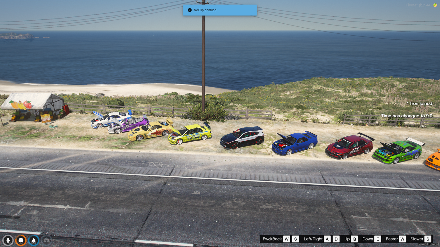 Fast and Furious Car Collection MLO Pack For GTAV FIVEM QB CORE SERVER | Car Pack MLO Collection