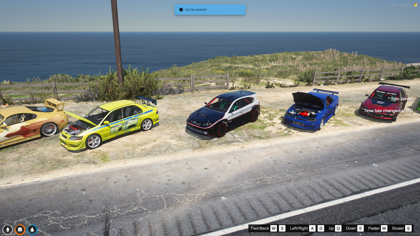 Fast and Furious Car Collection MLO Pack For GTAV FIVEM QB CORE SERVER | Car Pack MLO Collection
