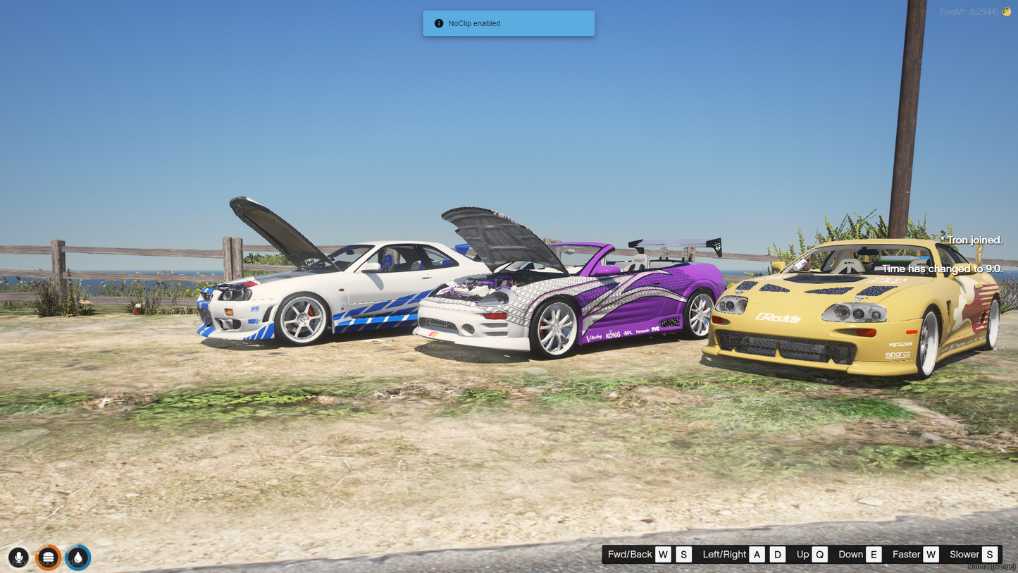 Fast and Furious Car Collection MLO Pack For GTAV FIVEM QB CORE SERVER | Car Pack MLO Collection