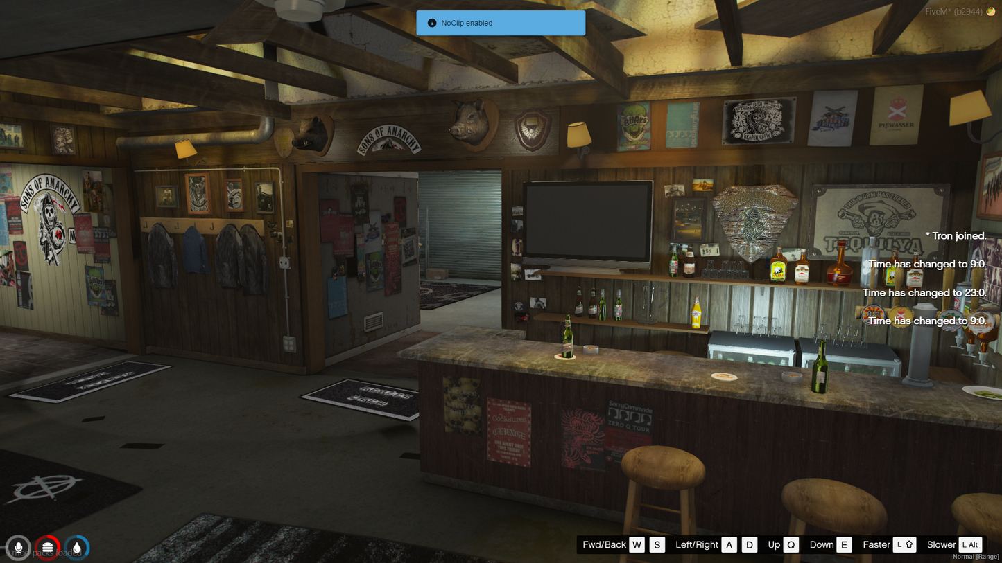 SONS OF ANARCHY CLUBHOUSE MLO FOR GTAV FIVEM QBCORE SERVER | MAFIA CLUB HOUSE | GANG CLUB