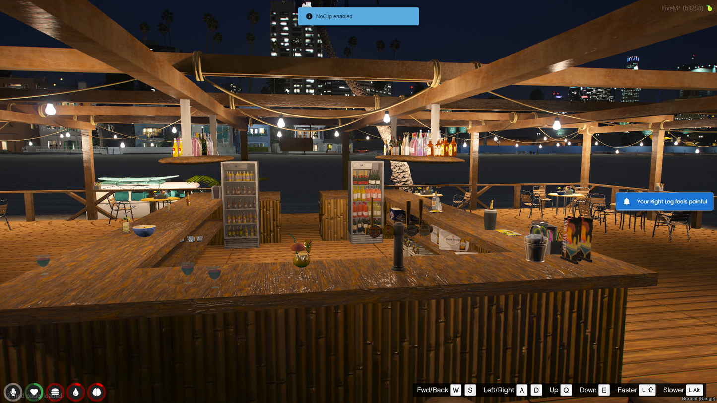 BEACH BAR MLO | FIVEM QBCORE SERVER | YMAPS | RESTURENT MLO