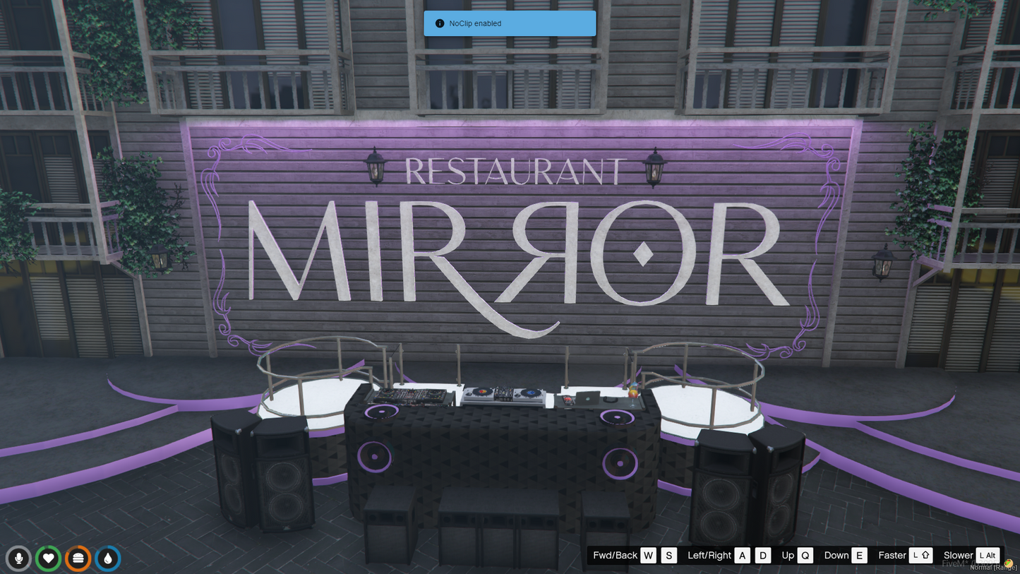 MIRROR RESTAURANT MLO | FIVEM QBCORE SERVER | YMAPS | FIVEM MODES | RESTAURANT MLO
