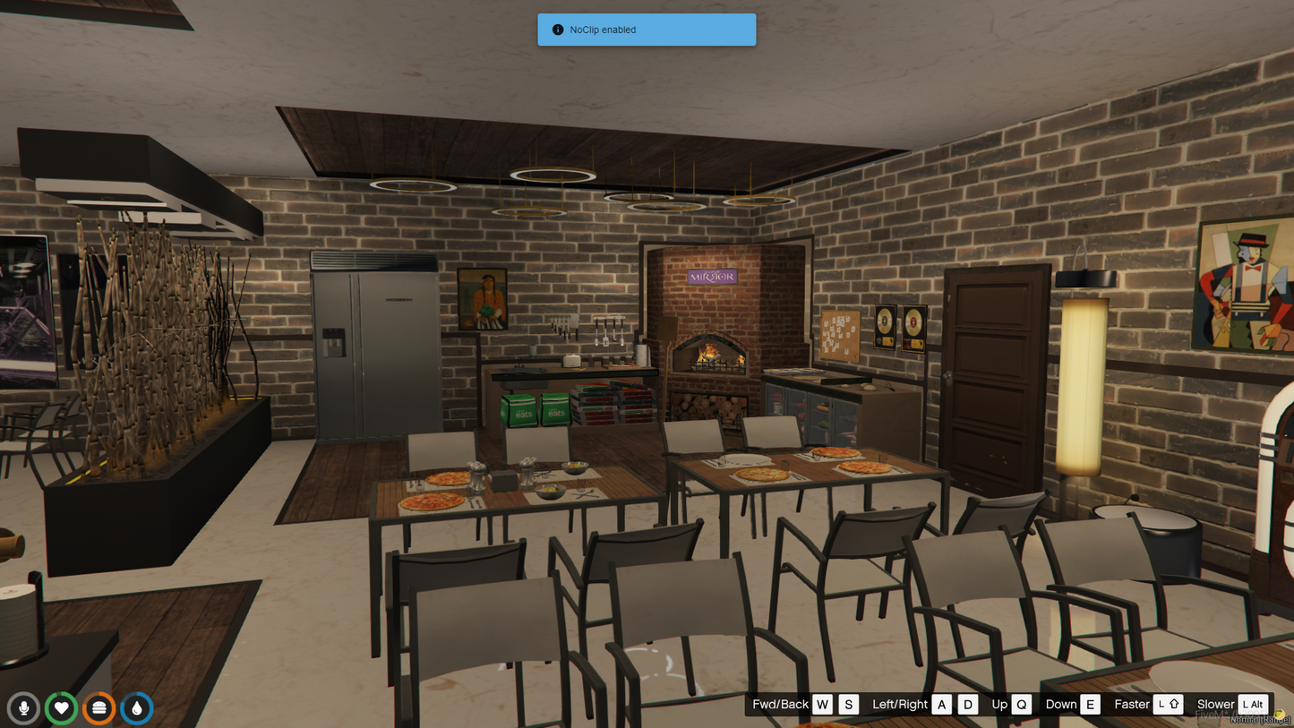 MIRROR RESTAURANT MLO | FIVEM QBCORE SERVER | YMAPS | FIVEM MODES | RESTAURANT MLO