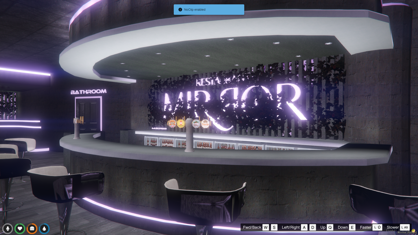 MIRROR RESTAURANT MLO | FIVEM QBCORE SERVER | YMAPS | FIVEM MODES | RESTAURANT MLO