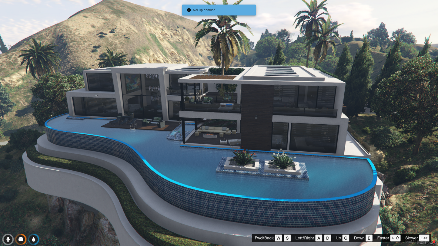 LS Hills House MLO | New Modern Villa | Ymap | FiveM QBCore Modes