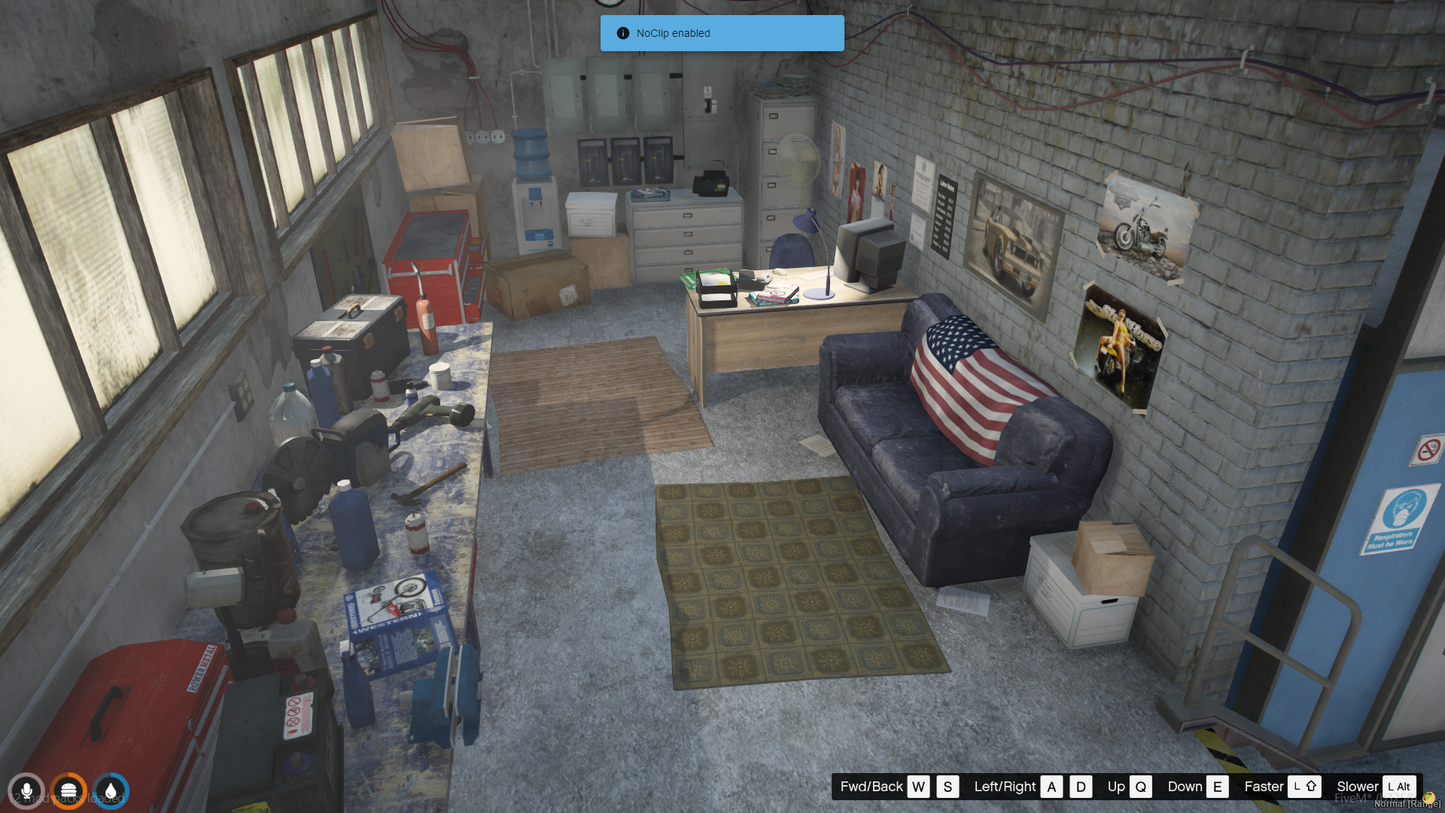 Sandy Shores Auto Garage MLO For Gtav FiveM QB Core Server | Ymaps | Mechanic MLO