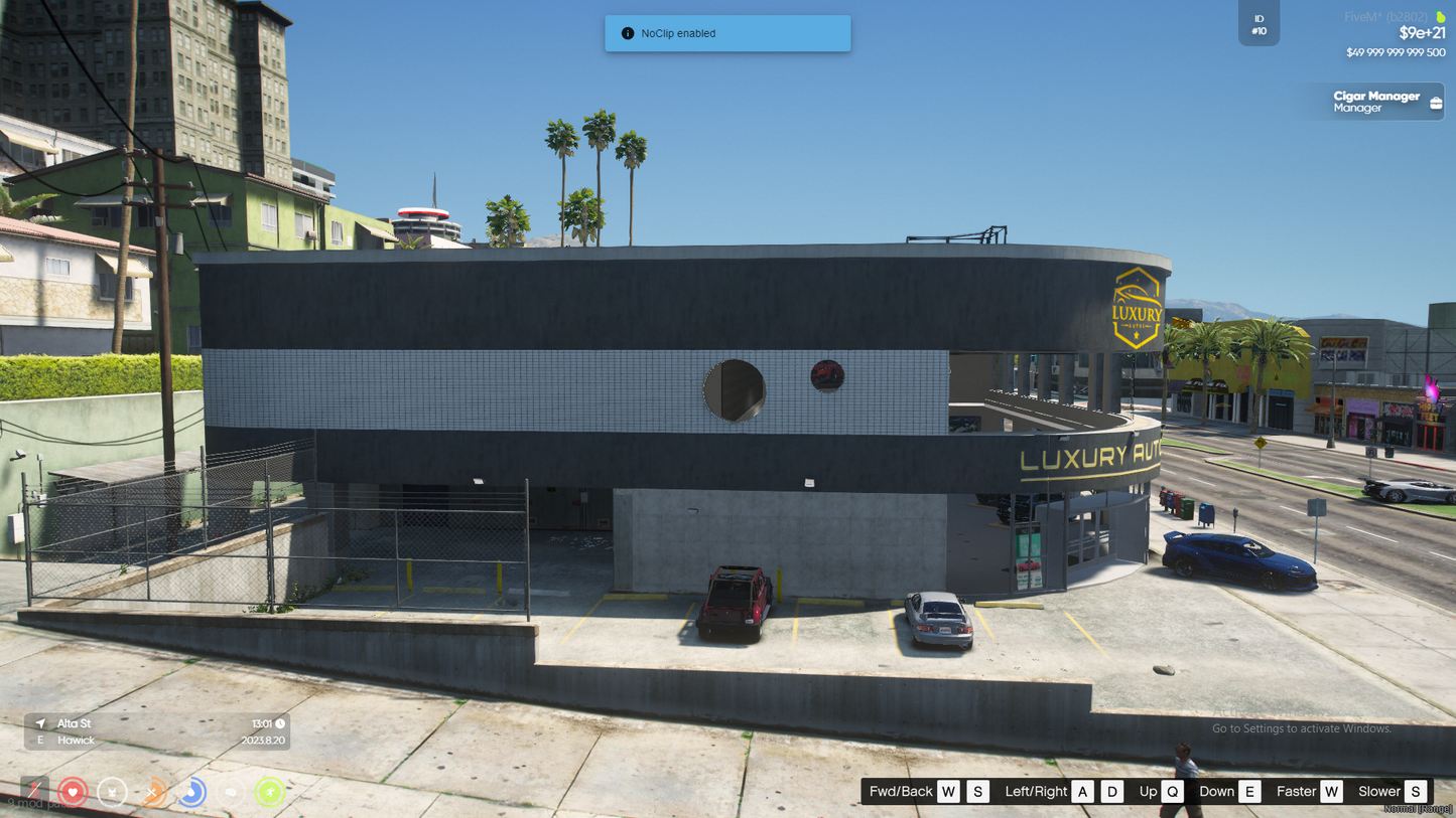 Luxury Car Dealer Shop FOR QBCore FiveM SERVER