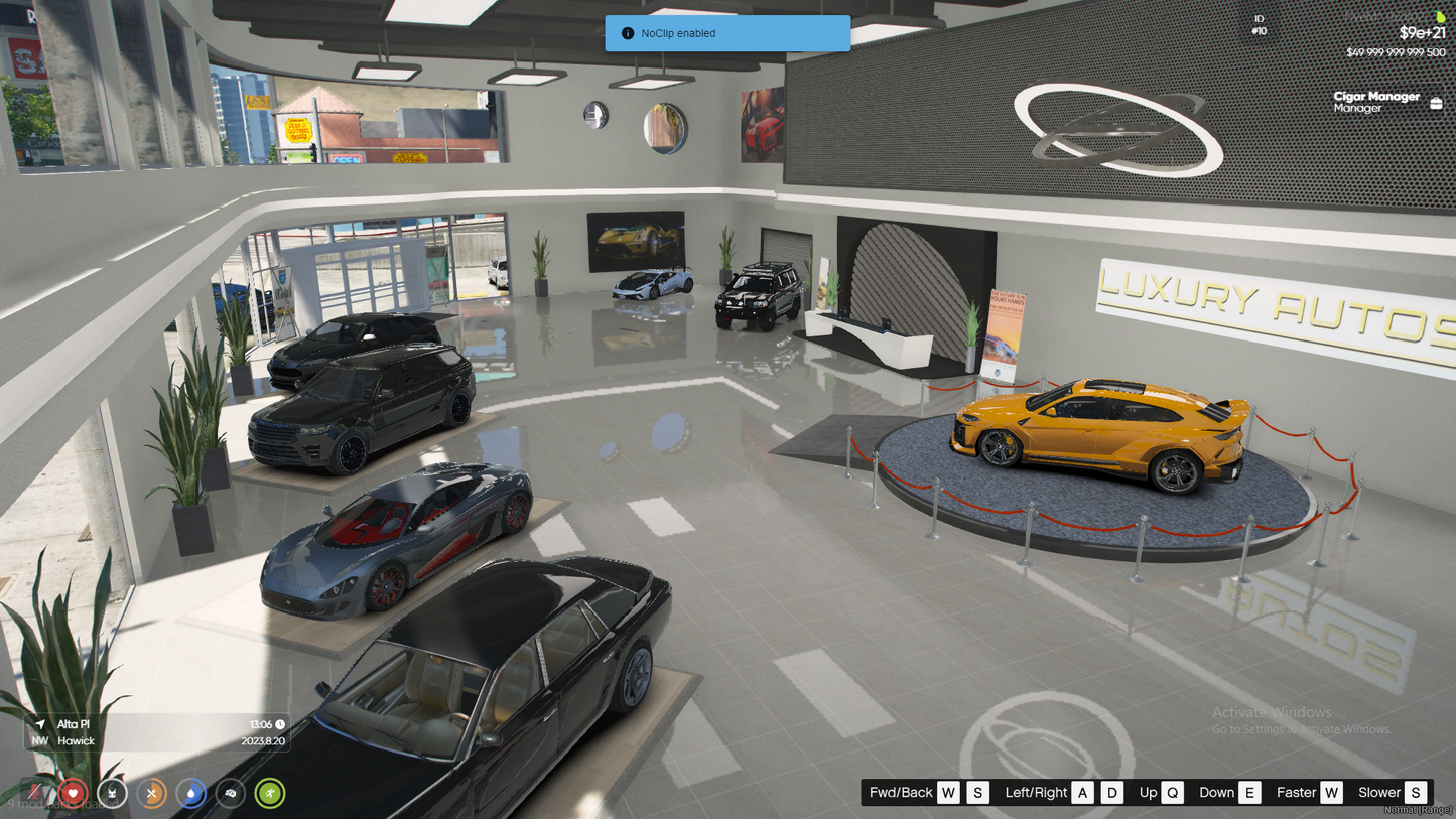 Luxury Car Dealer Shop FOR QBCore FiveM SERVER