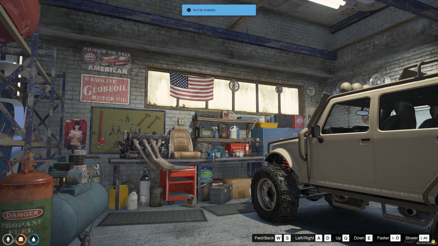 Sandy Shores Auto Garage MLO For Gtav FiveM QB Core Server | Ymaps | Mechanic MLO