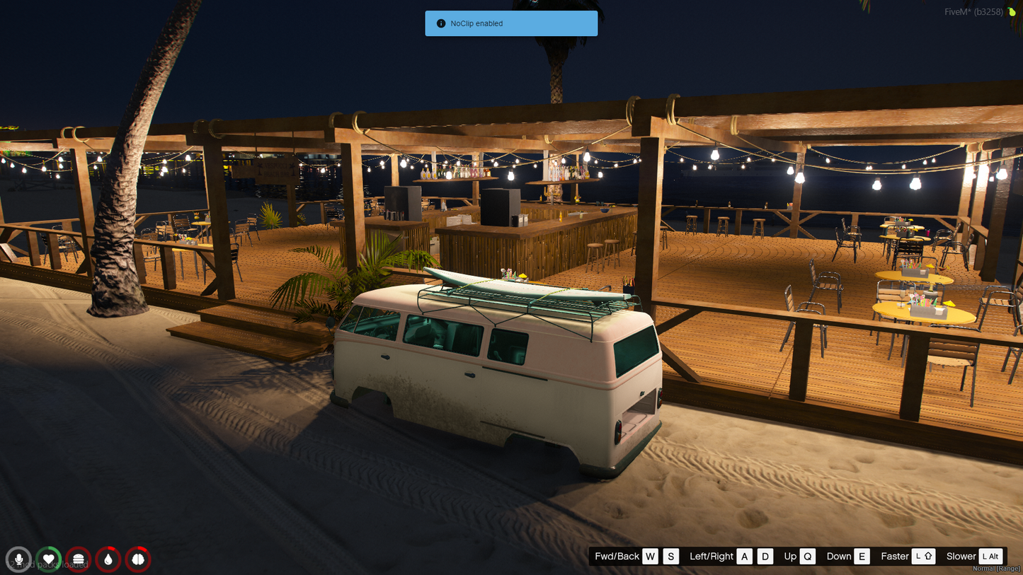 BEACH BAR MLO | FIVEM QBCORE SERVER | YMAPS | RESTURENT MLO