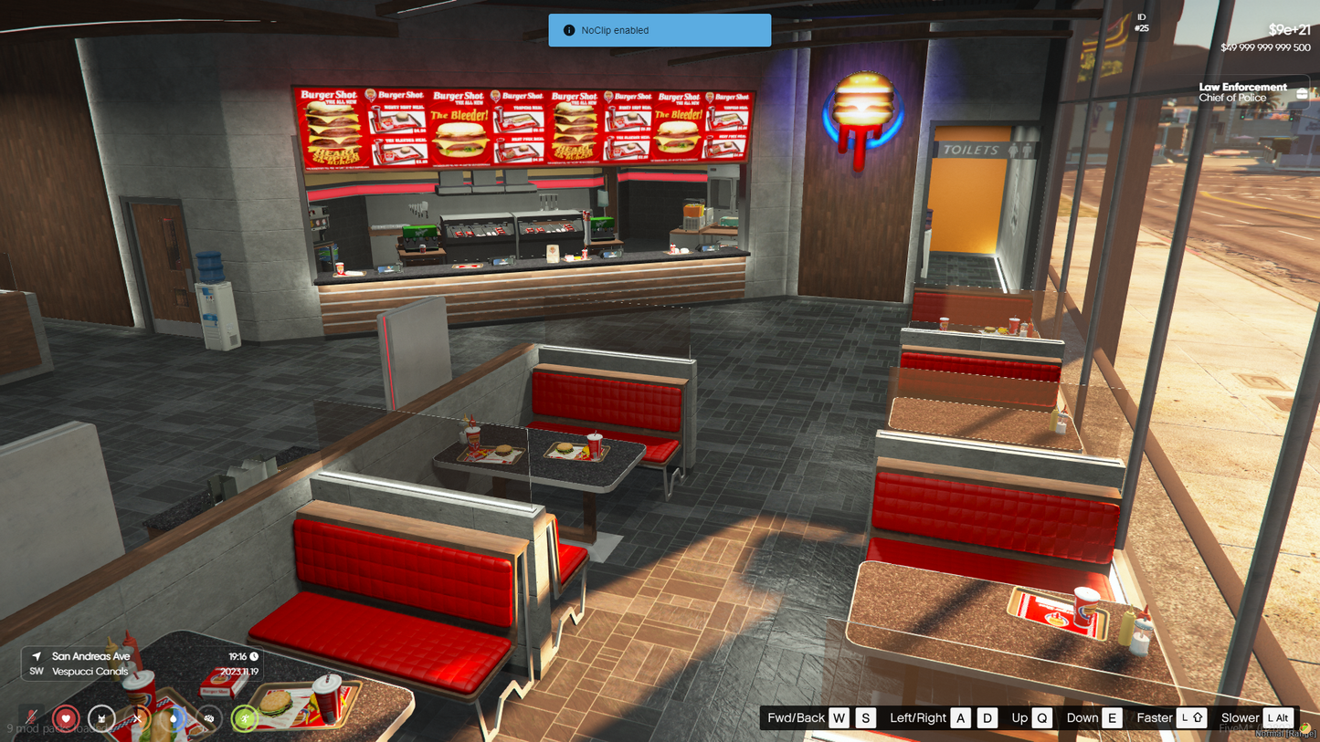 BURGERSHOT RESTAURANT MLO FOR GTAV FIVE QB CORE SERVER | BURGER SHOP