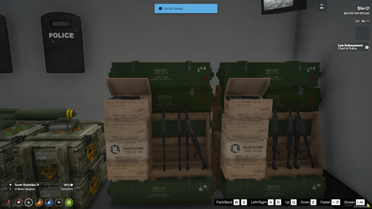ILLEGAL GUN WAREHOUSE FOR GTAV FIVEM QBCORE SERVER | BLACKMARKET GUN STORE