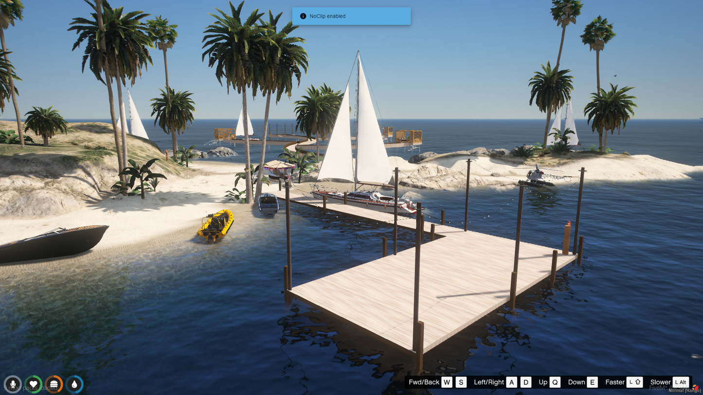 HAWIIAN ISLAND MLO for GTAVFIVEM QBCore SERVER | Party Island