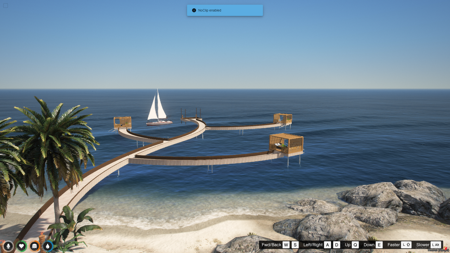 HAWIIAN ISLAND MLO for GTAVFIVEM QBCore SERVER | Party Island